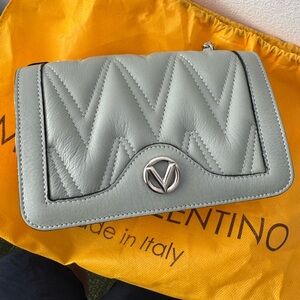 Mario Valentino Light Gray Crossbody Bag
